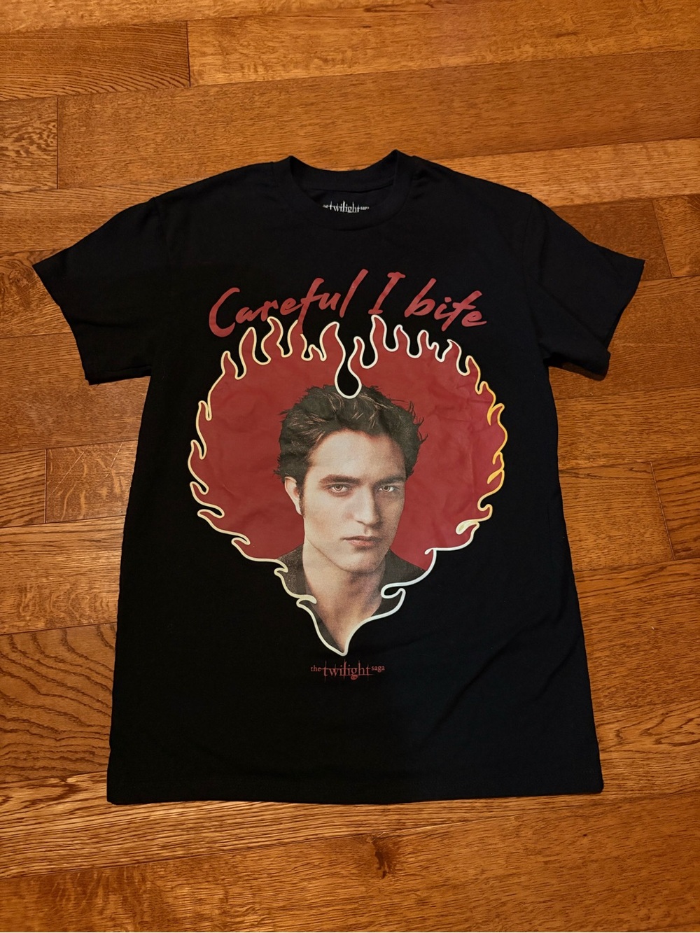 Black Twilight 'Careful I Bite' Graphic Tee